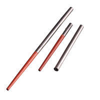 Tijeras Plegables Ultraligeras Con Bolsa De Almacenamiento Para Viajes Ergonómicas De Madera Y Acero Inoxidable Para Uso Al Aire Libre - details 3