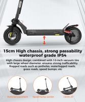 iScooter IX4 Patinete Eléctrico 10'' Neumáticos de Panal 800W Motor 45km/h Velocidad Máxima 48V 15Ah Batería 40-45km Alcance Control de Aplicación - details 21