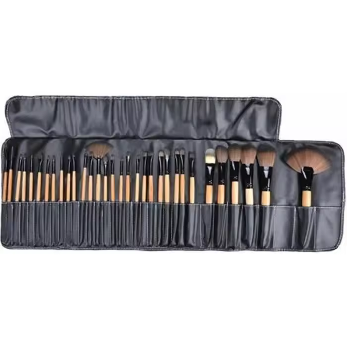Set de brochas de maquillaje cosmético profesional - 32 piezas - 1