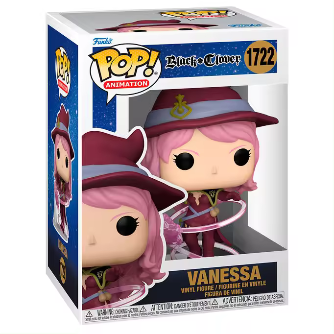 Figura Pop Black Clover Vanessa-Figura de Vinilo Coleccionable - Idea de Regalo- Mercancia Oficial - Juguetes para Niños y Adultos - Movies Fans - Muñeco para Coleccionistas y Exposición - 1