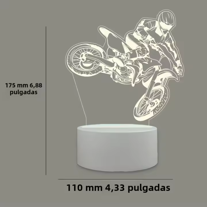 Lámpara De Noche Para Niños Decoración De Habitación Regalo De Cumpleaños Creativo Luz LED Moderna Para Mesa O Cama - 1