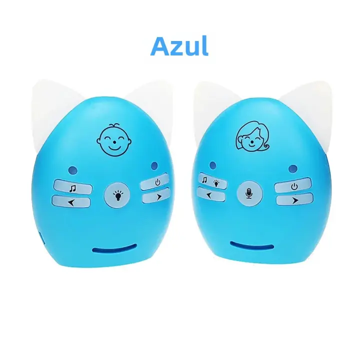 Monitor De Bebé Inalámbrico Con Audio Doble Dirección Alarma Teléfono Móvil Luz Nocturna Música Vídeo Nanny Intercomunicador Portátil PEGATAH - 1