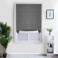 Cortina De Sombra Negra Plisada Para Ventana Blindaje Portátil Para Balcones Dormitorio Apartamento Sala De Estar Casa Medio Blindaje - details 9