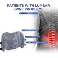 Cojín Lumbar De Espuma De Memoria Ergonómico Almohada Para Espalda Protección Contra El Dolor En La Columna Lumbar Para Oficina Coche Cama - details 4