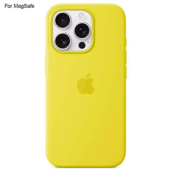 Para El iPhone 16 Pro Funda Compatible with MagSafe Líquido de Silicona Cubierta Del Teléfono [Inducción Popover] - 1