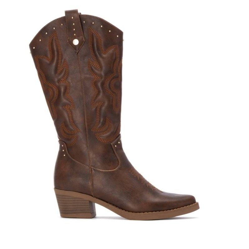 Botas vestir mujer XTI BASIC 130568 02 BOTA COWBOY CAMEL 36915 25I
