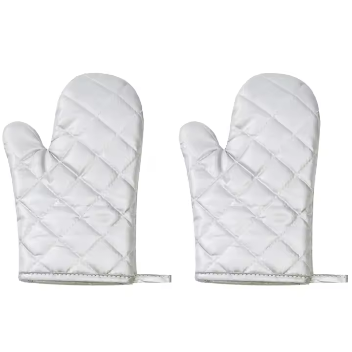 Juego de manoplas para Horno resistentes al Caliente, agarre para sartenes Hote y Horno, par de manoplas de Cocina, guante para hornear, 2 UDS., 27*17cm - 1
