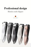 Tijeras De Uñas Para Hombres Con Recogedor Ergonómico Y De Acero Inoxidable Resistente Para Recoger Las Uñas Cortadas - details 0