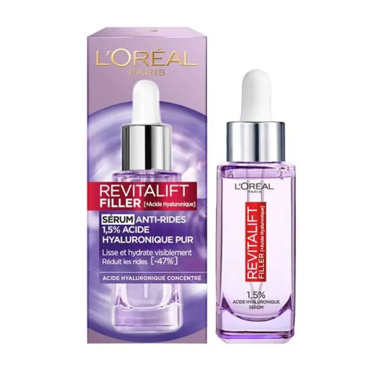 L'Oréal Paris - Serum Antiarrugas Revitalift Filler + 1,5% Ácido Hialurónico Puro 30ml - 1