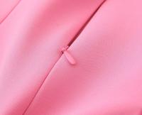 TFMLN Vestido Rosa Elegante Para Mujer Con Tirantes Finos Estilo Simple Verano A-Line Corto Para Fiesta Decoración Sin Adornos Cuello Abierto Sin Mangas - details 9