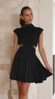 Vestido Largo Maxi De Verano Para Mujer Estilo Casual Elegante Sin Mangas Sin Espalda Color Sólido Personalizado - details 11