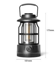 Luz de camping, Luz LED vintage, de camping en Pilas Luz, 400 lúmens, Pilas no incluidas - details 5