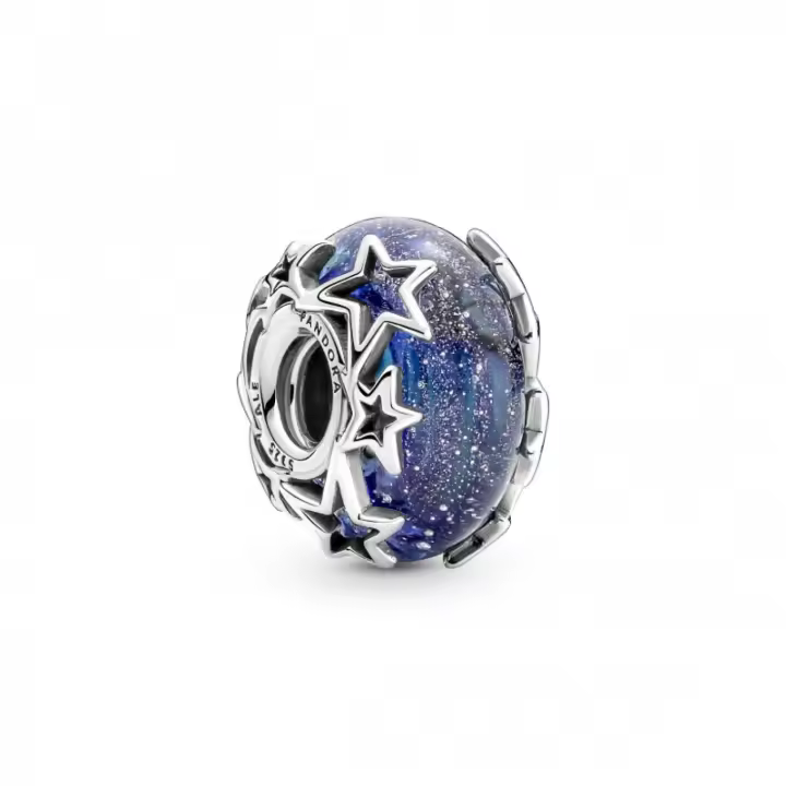 Charm Pandora 790015C00 murano galaxia y estrella - 1