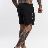 Shorts De Fitness Para Hombre Transpirables Y Secado Rápido Para Gimnasio Y Playa Estilo Casual De Verano Con Bolsillos - details 8