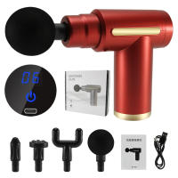 Masajeador De Músculo LED Para Hombres Y Mujeres Masajeador Portátil De Percusión Para Corporal Espalda Y Cuello Piernas - details 16