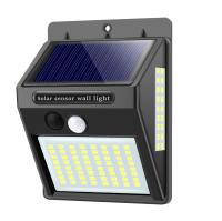 Luces solares para exteriores con detector de movimiento, alta calidad 100LED-1000Lumen? Luz solar al aire libre 1200mAh Luz de pared solar impermeable Led Sensor de movimiento solar Luz solar al aire libre para jardín-1 pieza - details 0