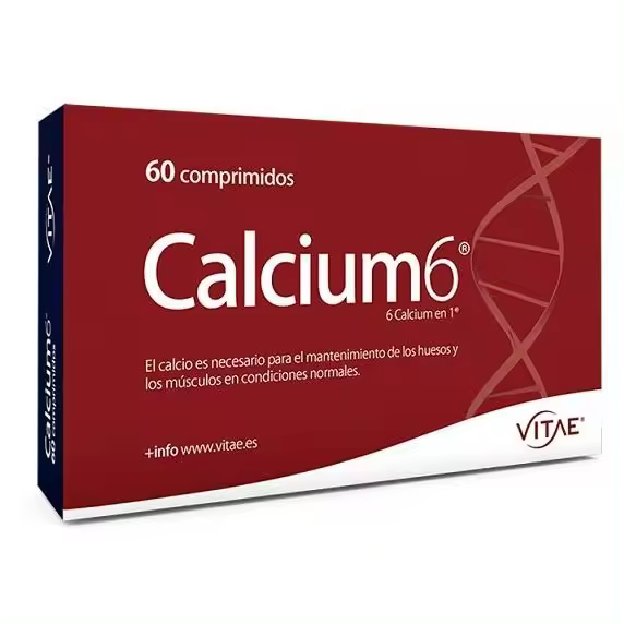 Vitae Calcium6 complemento alimenticio 60 comprimidos - 1