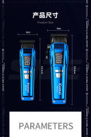 Kit Profesional De Pelacabelos Eléctrico Kemei Recargable KM-2797 KM-1102 Trimmer De Barba USB Ajuste De Longitud De Cabello 0.5-1 Mm Para Hombres - details 9