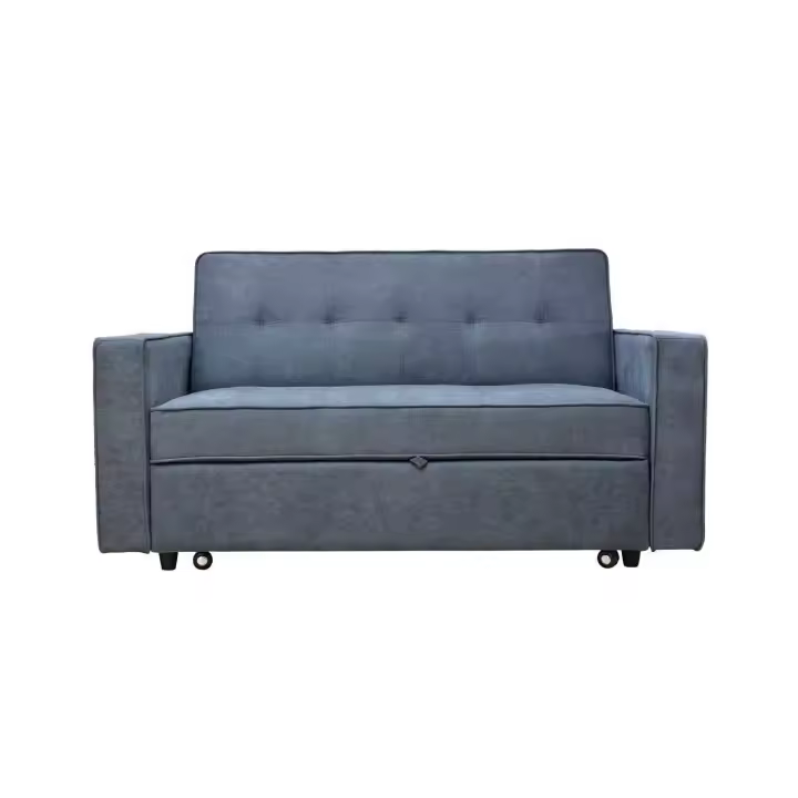 Sofa cama modelo Izan de color gris - 1