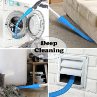 Kit De Limpieza De Ventilador De Secadora Con Adornelamiento De Aspiradora Flexible Y Guía De Hilo Para Eliminar Pelusa Y Pantalla De Linterna - details 2