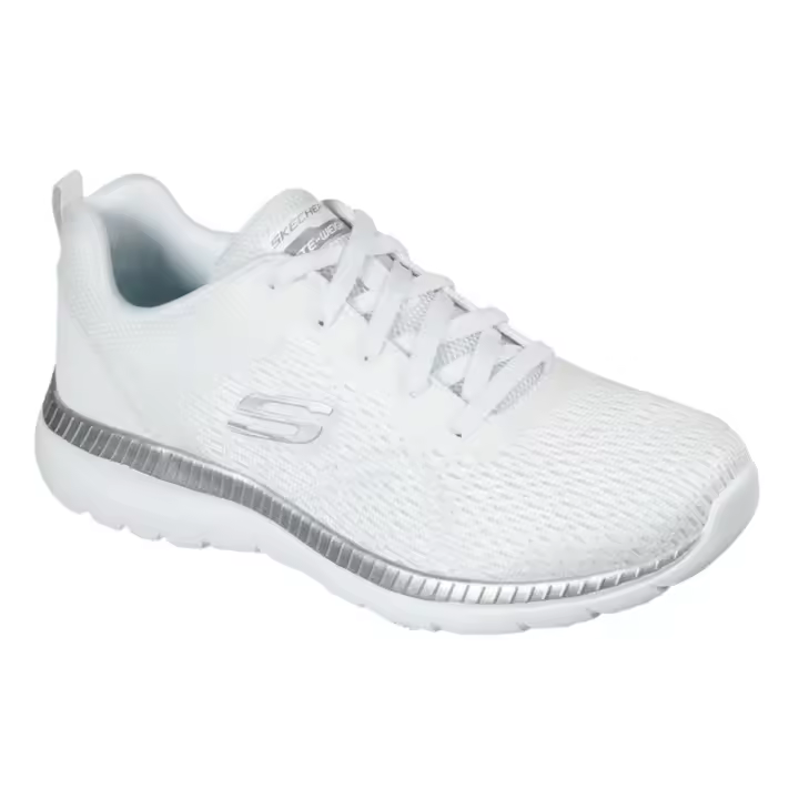 Deportivos Skechers Bountiful - Quick Path Para Mujer En Color Blanco - 1