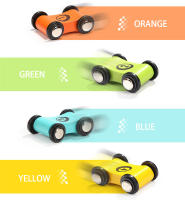 Juego De 4 Piezas De Coche De Carreras En Madera Para Niños Rampas De Reemplazo Para Juegos De Carreras Y Slides Mini Racer Para Niños - details 7