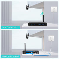 Cámara PTZ Wifi 4K 8MP HD Exterior Con Doble Pantalla Y Lente Doble Alarma De Luz De Policía Inteligente De Seguridad Doméstica Compatible Con Android Y iOS - details 11