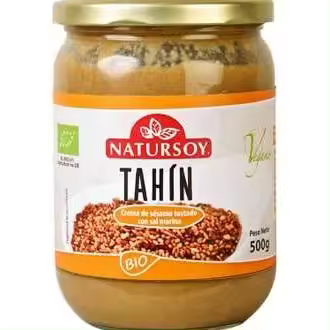 Natursoy Tahin Tostado Con Sal Marina Eco 500G - 1