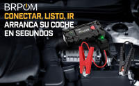 Arrancador de Coches Portátil BRPOM BM501 4000A para Todo Gasolina o 10L de Diésel con Cables Inteligentes, Salida QC3.0 y Espera Larga - details 16