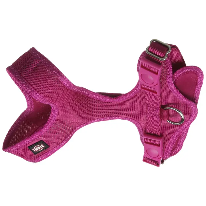 TRIXIE Arnés Suave, S, 33–50 cm, Fucsia - 1