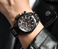 Reloj De Pulsera Deportivo De Lujo Para Hombre LIGE Moda Cronógrafo Acuático Resistente Al Agua Con Fecha Y Manos Luminosas Material De Correa De Silicona - details 16