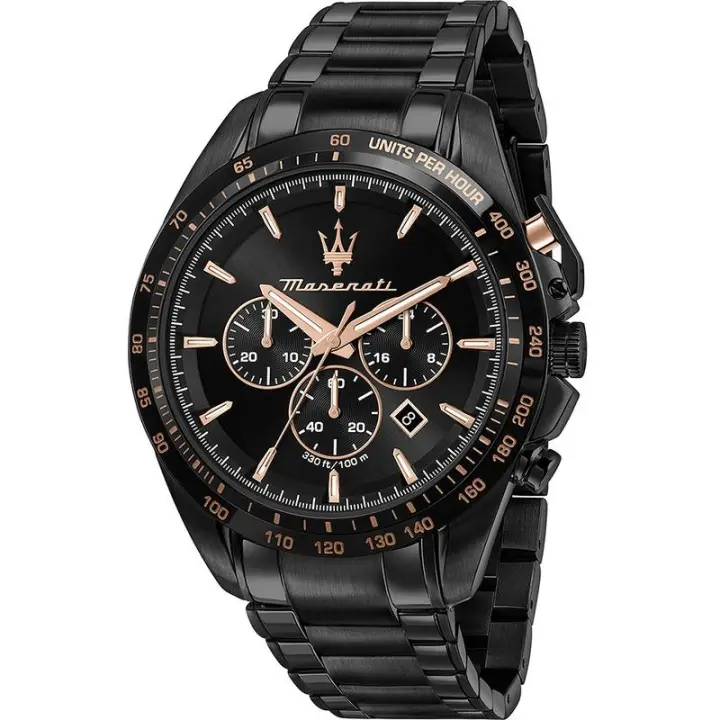 Maserati R8873612048 Traguardo Crono 46mm Reloj Hombre 10ATM - 1