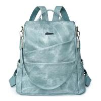 MOV-Mochila para mujer, nuevo estilo, moderna, versátil, antirrobo, de PU, de gran capacidad, de alta gama,Mochila escolar mochila transfronteriza para mujer, moda doble propósito mochila de viaje de gran capacidad mochila escolar ligera para viajeros - details 0