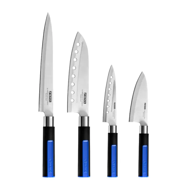 Set de 4 Cuchillos Japoneses Solid+ Monix - 1