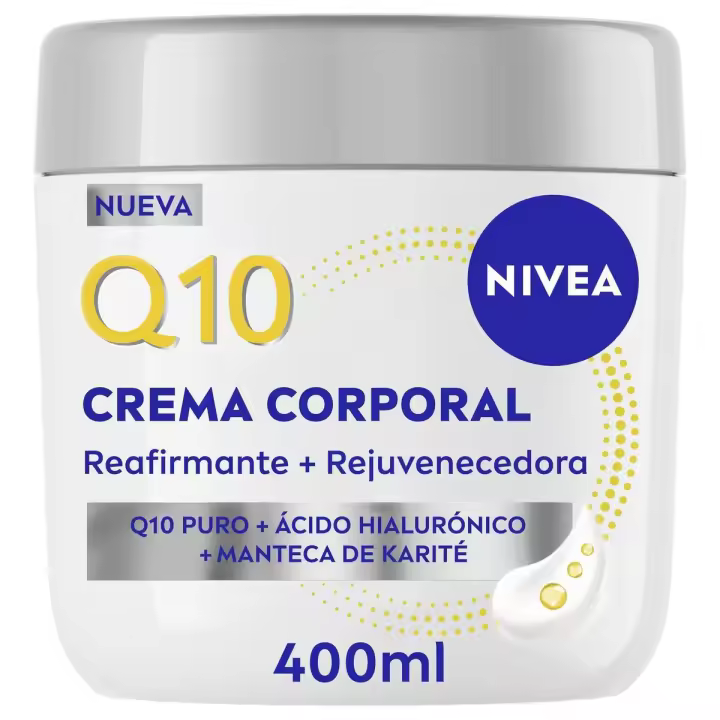 NIVEA Q10 Crema Corporal Reafirmante y Rejuvenecedora 400ml - 1