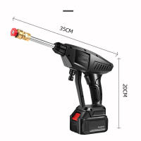30000mAh 60Bar High Pressure Car Washer Gun Rechargeable Car Washing Gun Electric Water Gun Foam Machine for 21V Makita Battery - details 4