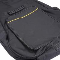 Estuche De Guitarra Acústica De 41 Pulgadas Negro Con Mochila Doble Y Funda Impermeable De Oxford Rip-stop Nylon Padded Para Instrumentos Musicales - details 3