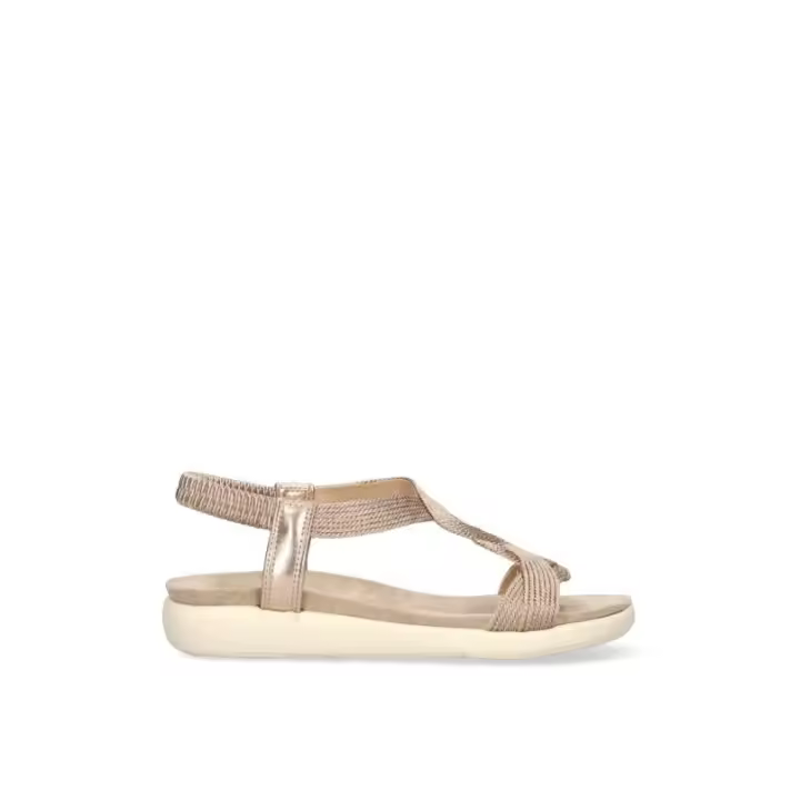 Sandalia ARMONY 41001 Oro Rosa - Mujer Diario Suela Plana - 1