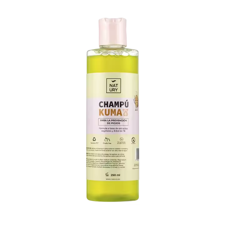NATURY Champú Kuma Prevención de Piojos 250ml - 1
