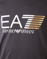 Emporio Armani EA7 Camiseta Algodón Hombre Gris Dark 3 ZPT63PJ03Z 1994 - details 5