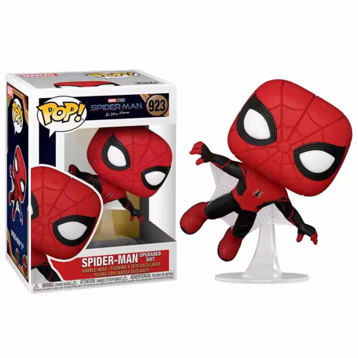 Funko Pop! Marvel Spiderman: No Way Home, Spider-Man Upgraded Suit 923 - 1