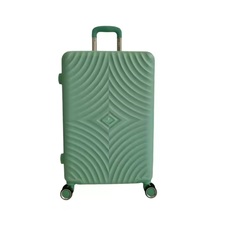 Maleta de viaje barata mediana Benzi BZ5687 Verde agua de  66 x 45 x 23 cm. muy ligera 3,3 kg. 4 ruedas  giratorias 360º. Cerradura de combinación. Excelente relación calidad-precio. (Color Verde agua) - 1