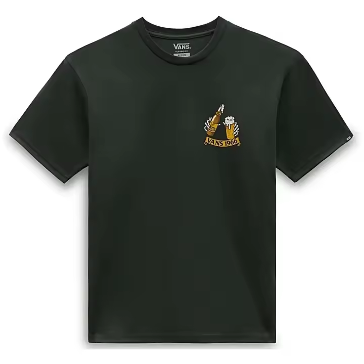 Camiseta Vans Below Ss Tee Deep Forest - 1