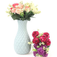 Bouquet De 1 Vaso De Hiedra Artificial Con 5 Cabezas De Algodón Decoración De Hogar Y Boda Falsa Lujo Para Interior Y Exterior - details 10