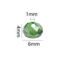 Cuentas De Vidrio Facetadas Redondelas 4MM 6MM 8MM Para Fabricación De Joyas Pulseras Collares Pendientes DIY Bebidas - details 1