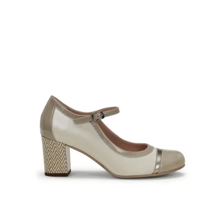 Calzado Salones marca Dorking modelo D9092Sakla para mujer en color beig - 1