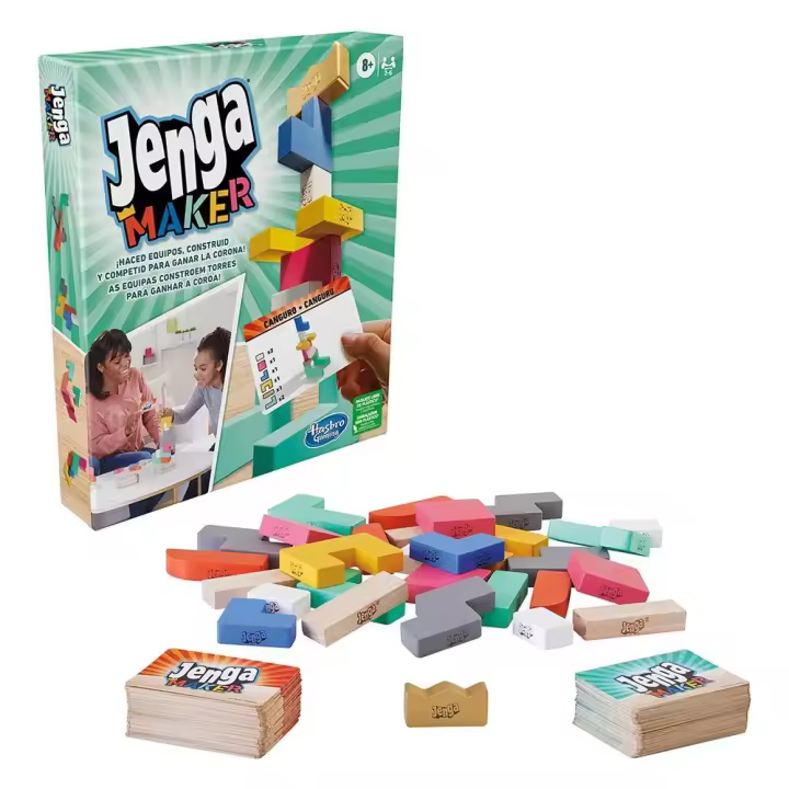 Hasbro Juego De Mesa Jenga Maker - 1