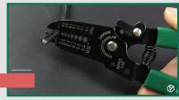 LAOA Aretes Para Desenredar Alambre De 7 Pulgadas Herramientas Multifuncionales Para Electricistas Portátiles De Acero Rolado Frío - details 9