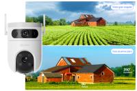 EZVIZ H9c Dual, Cámara Wi-Fi de doble lente con rotación horizontal y vertical, Lentes duales 2K y 2K, Tecnología de vídeo H.265, Cobertura panorámica 360° Visión nocturna en color - details 8