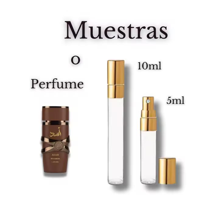 Asad Bourbon Eau de Parfum para Hombre- Lattafa. Fragancia Calida, Especiada y Amaderada - 1